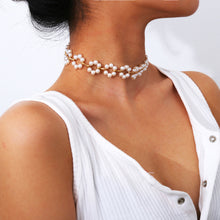 Load image into Gallery viewer, Pearl Choker &amp; Bracelet BUNDLE
