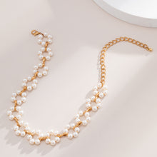 Load image into Gallery viewer, Pearl Choker &amp; Bracelet BUNDLE
