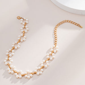 Pearl Choker & Bracelet BUNDLE