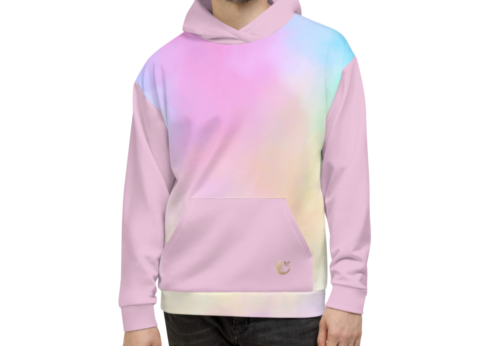 Unisex Pink Hoodie