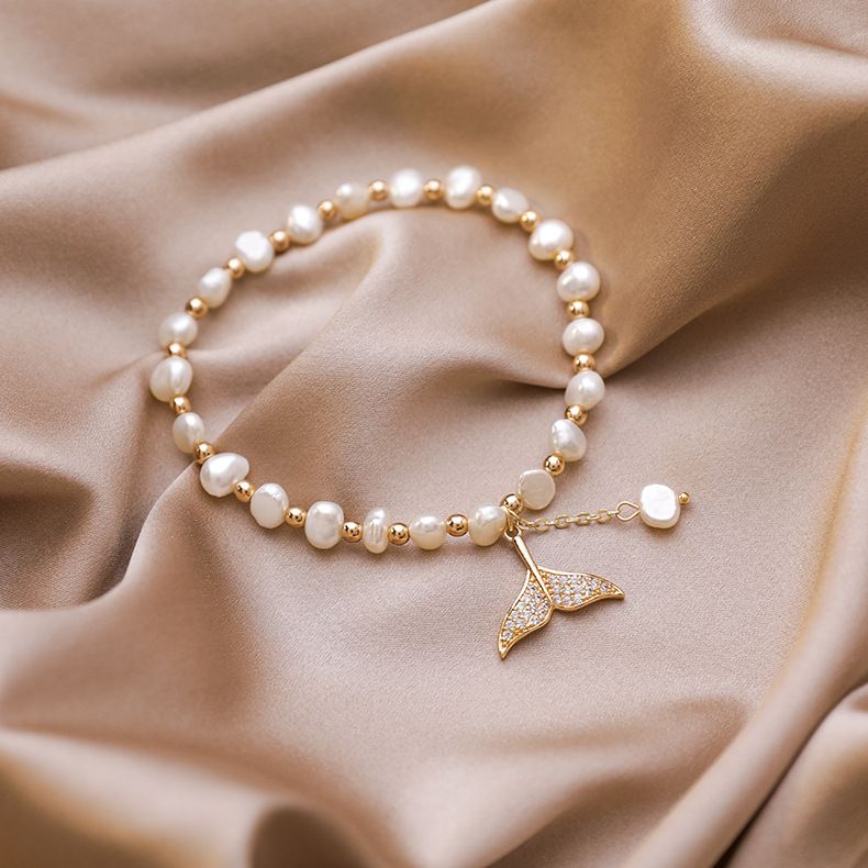 Pearl Mermaid Tail Bracelet – Sweet Summer Store